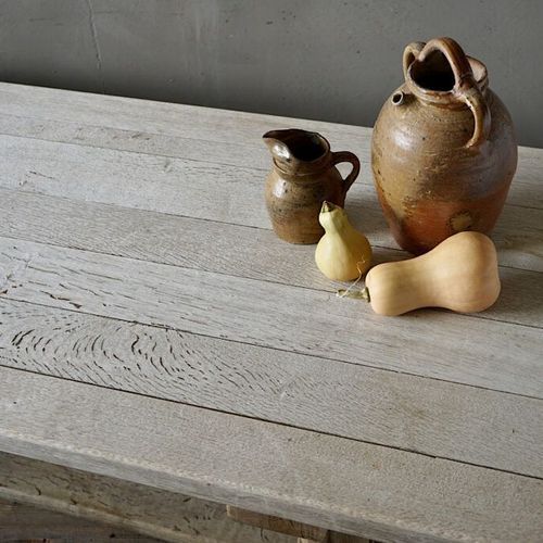 Bleached Oak Refectory Table