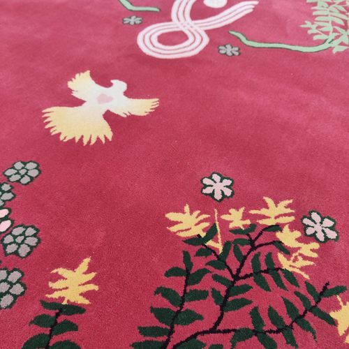 Emerald Garden Rugs by Miranda Brown