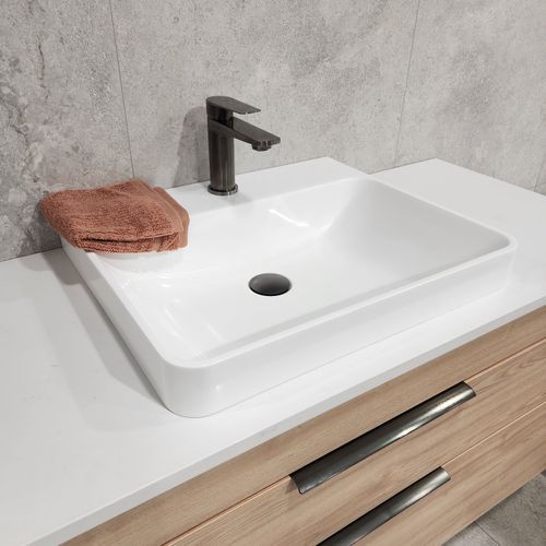 Code Lineare Villastone Vanity Basin Gloss White