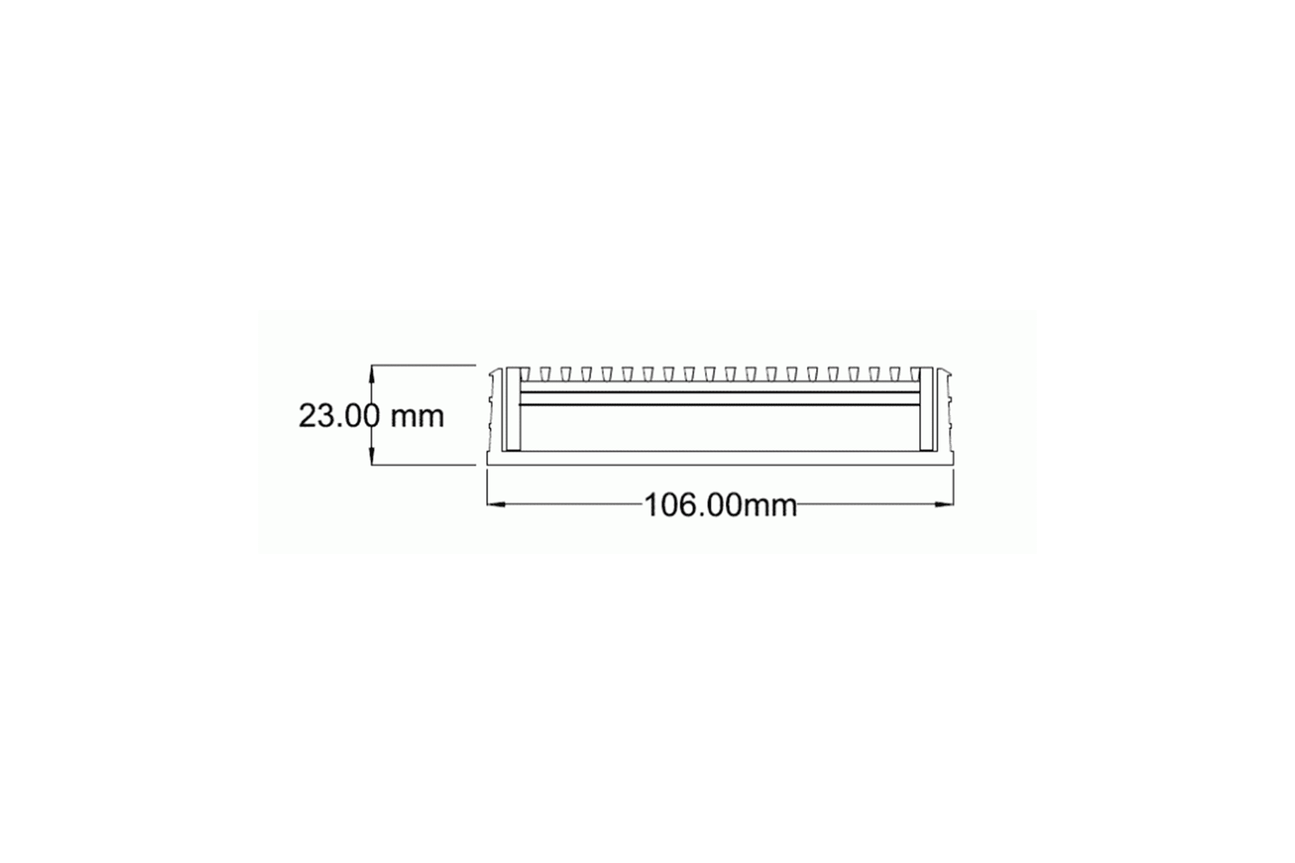 100MNDGALLBL20 Linear Drainage System