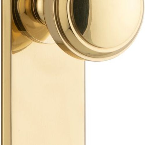 Paddington Knob - Chamfered Backplate