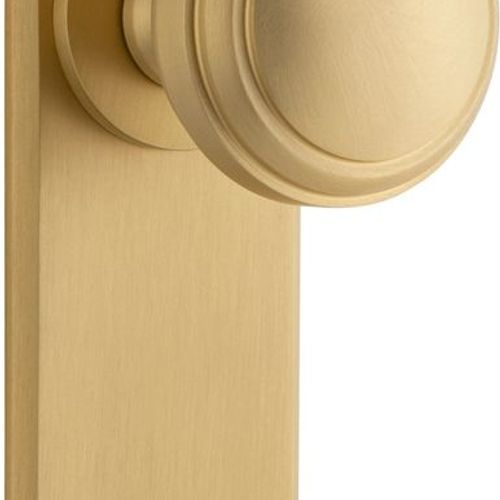 Paddington Knob - Chamfered Backplate