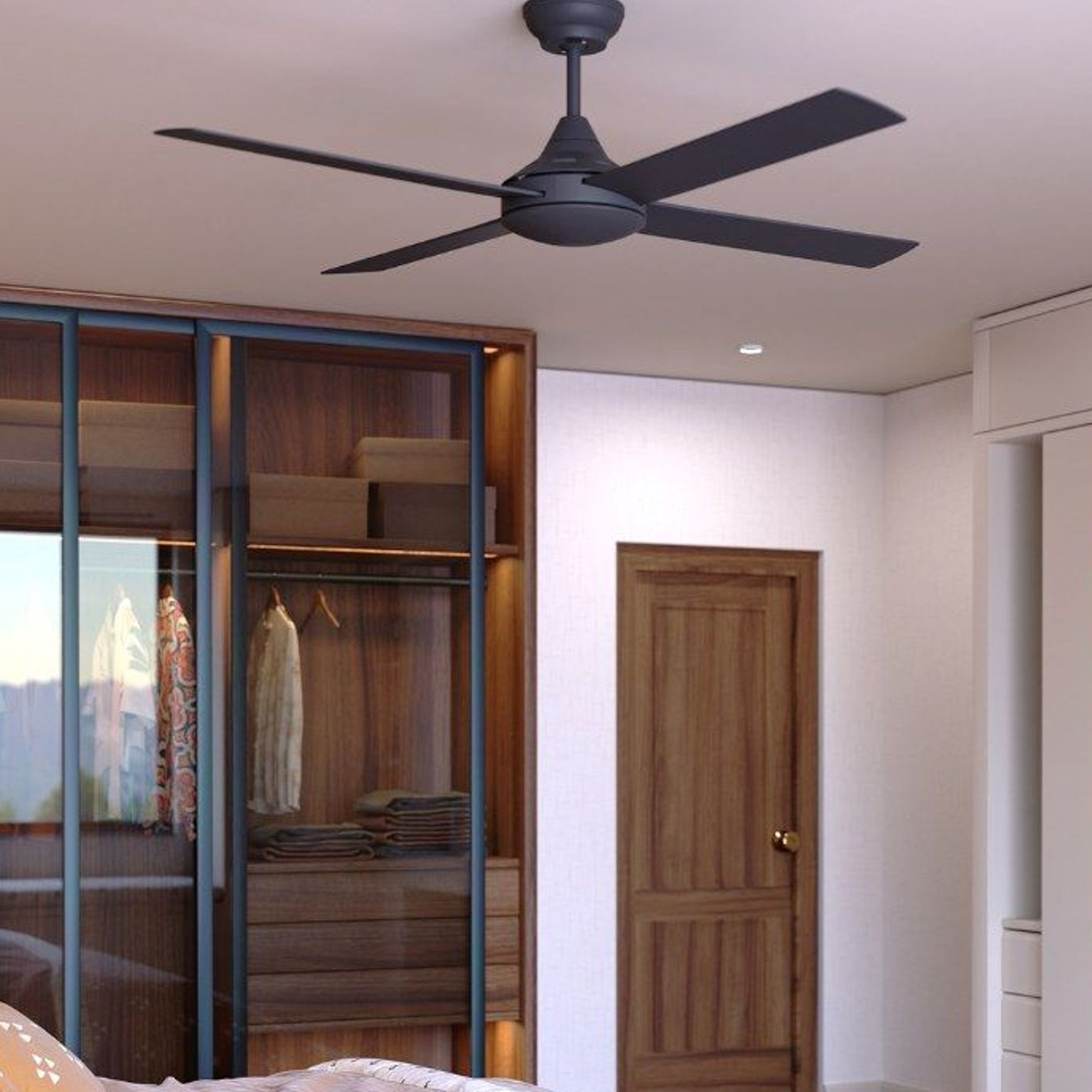 Kestrel Indoor/Outdoor 4-Blade Ceiling Fan