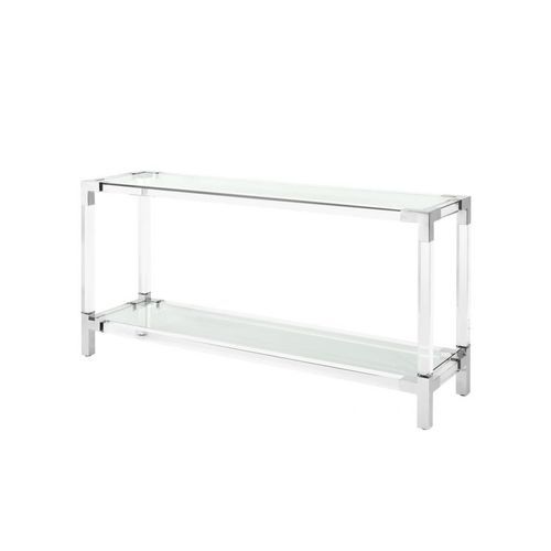 Harlow Lucite Acrylic Console Side Board Table - CUSTOMISE