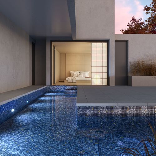 Capricorn | Gold Mosaics Collection by Ezarri