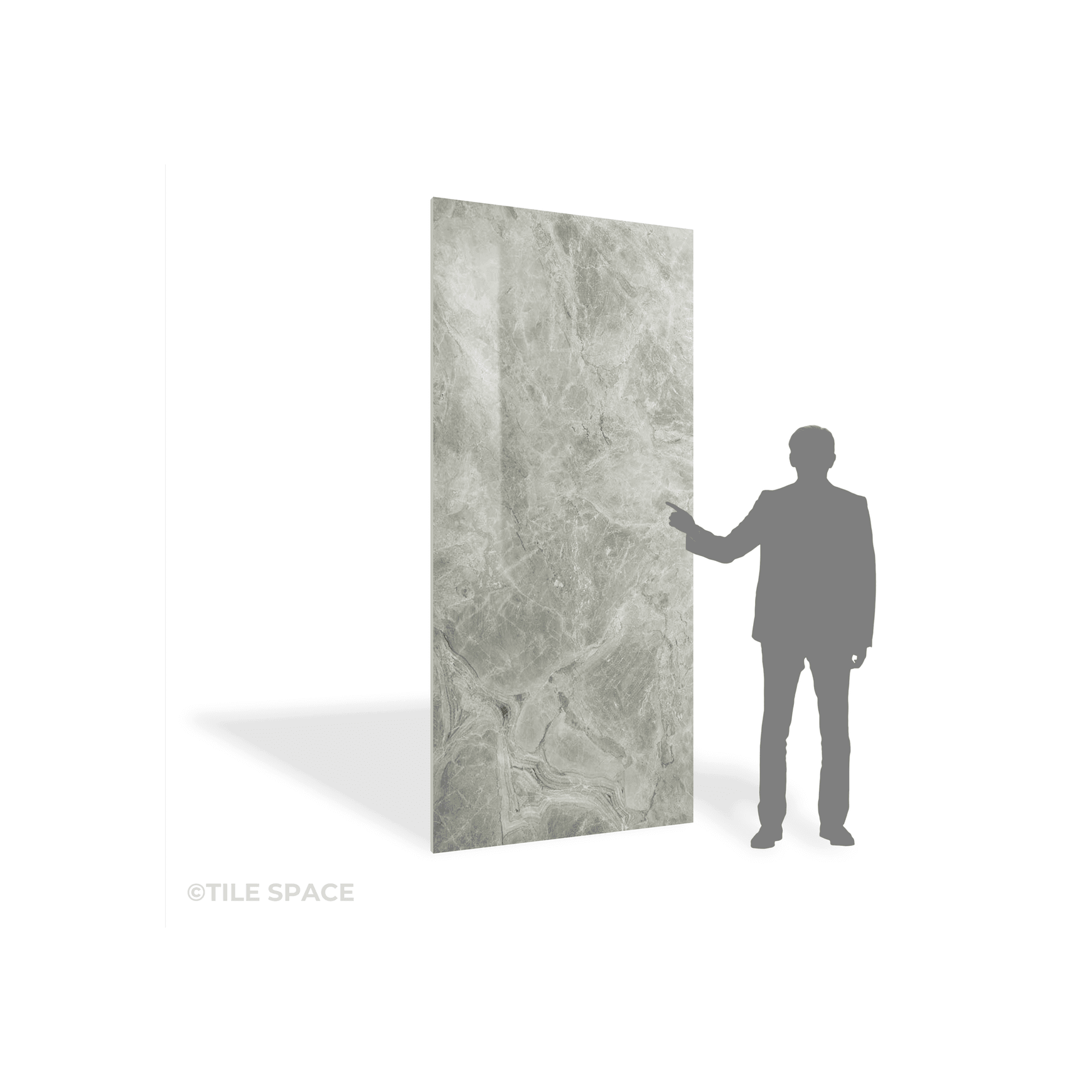 Orobico Grey Pol Marble Tile
