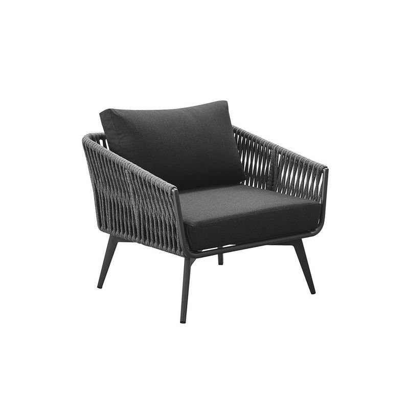 Kereru Aluminium and Rope Outdoor Armchair