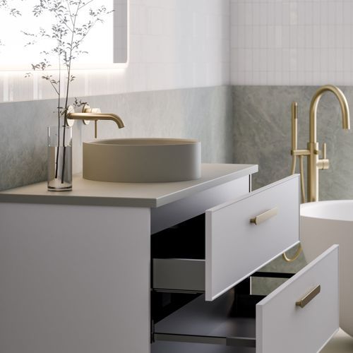 Lineare 1200 Axel Double Drawer Vanity