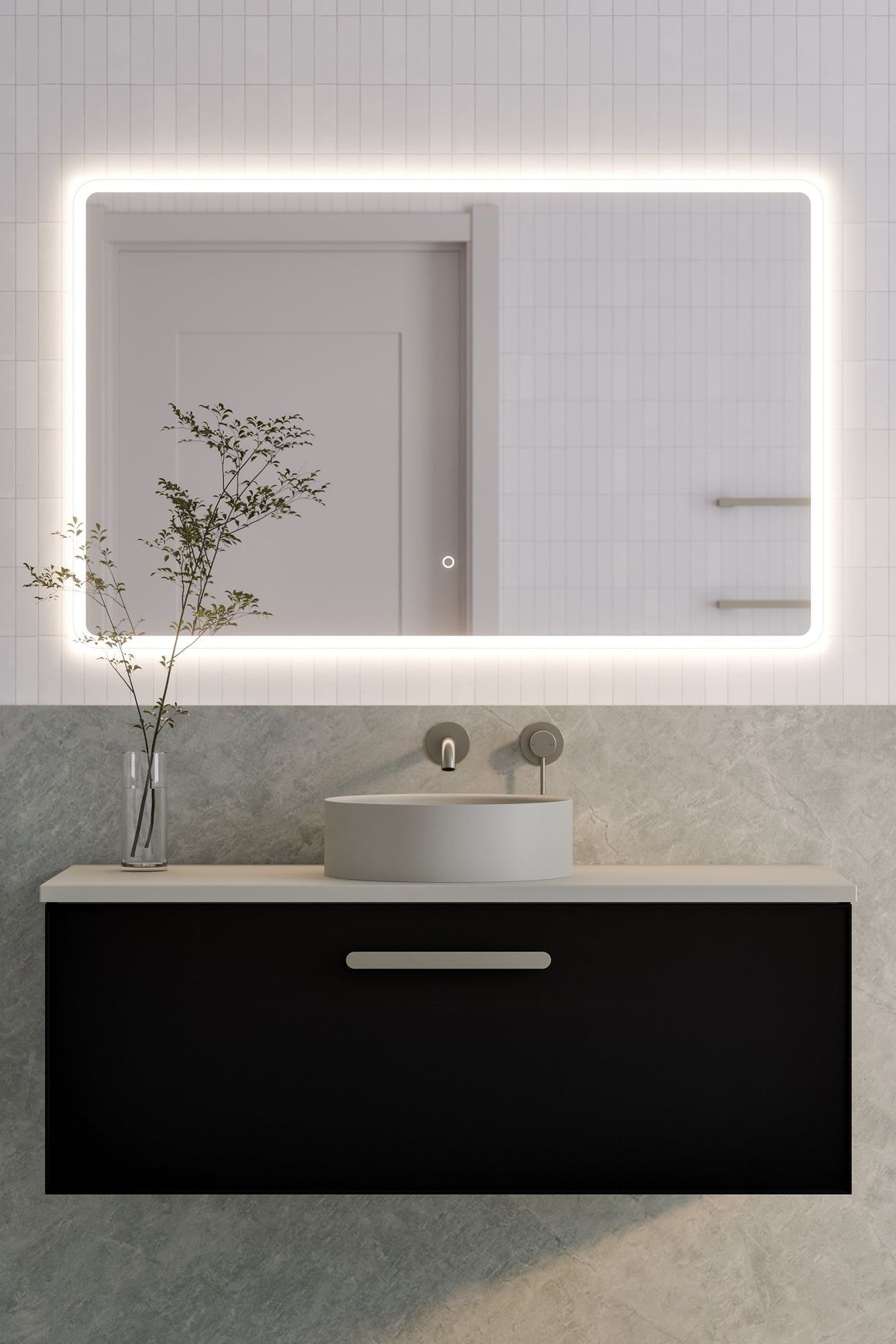 Lineare 1200 Axel Single Drawer Vanity