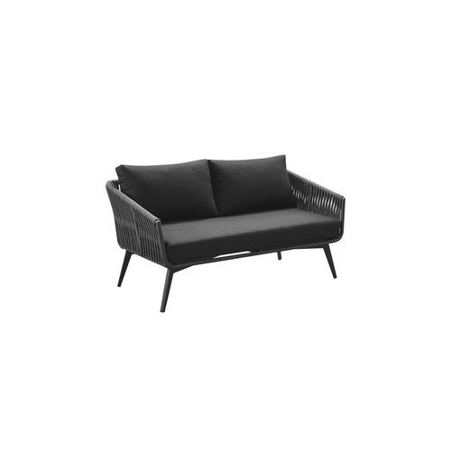 Kereru Aluminium and Rope Outdoor Loveseat