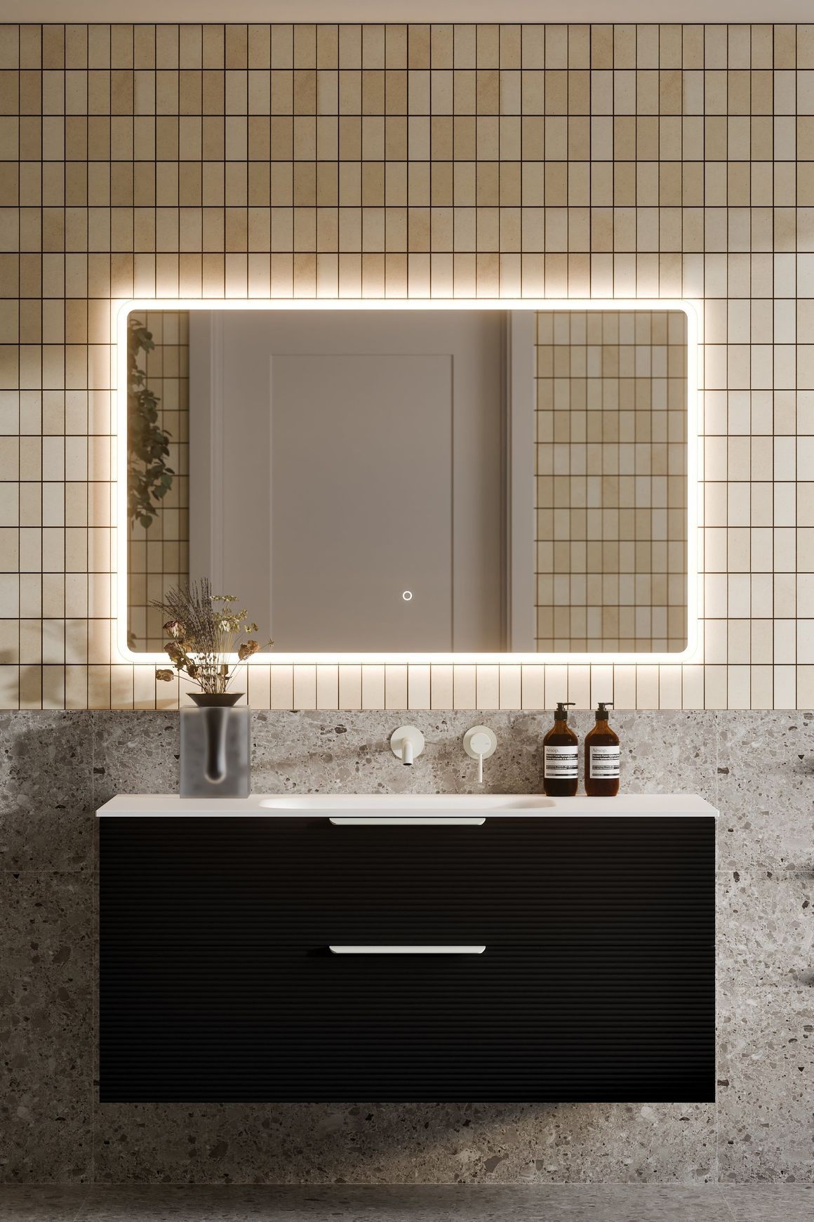 Lineare 1200 Orchard Double  Drawer Vanity