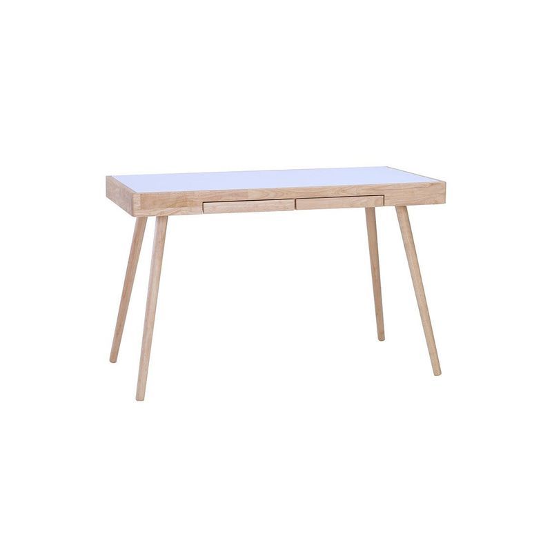 RETH Study Desk 120cm - Natural & White