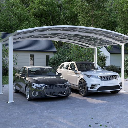 Two Car Double Carport 560 x 550 x 316cm