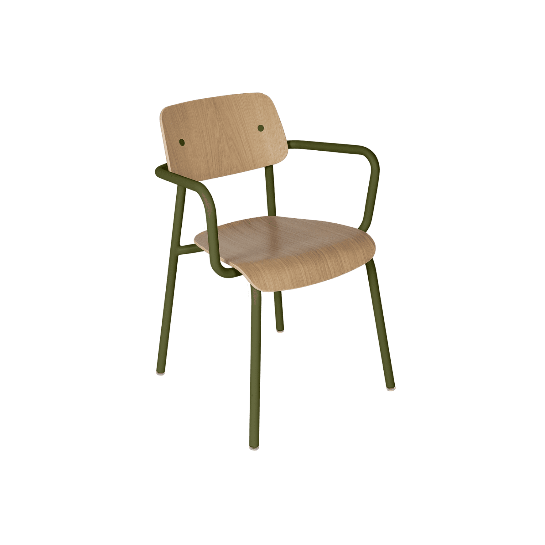 Studie Oak Armchair