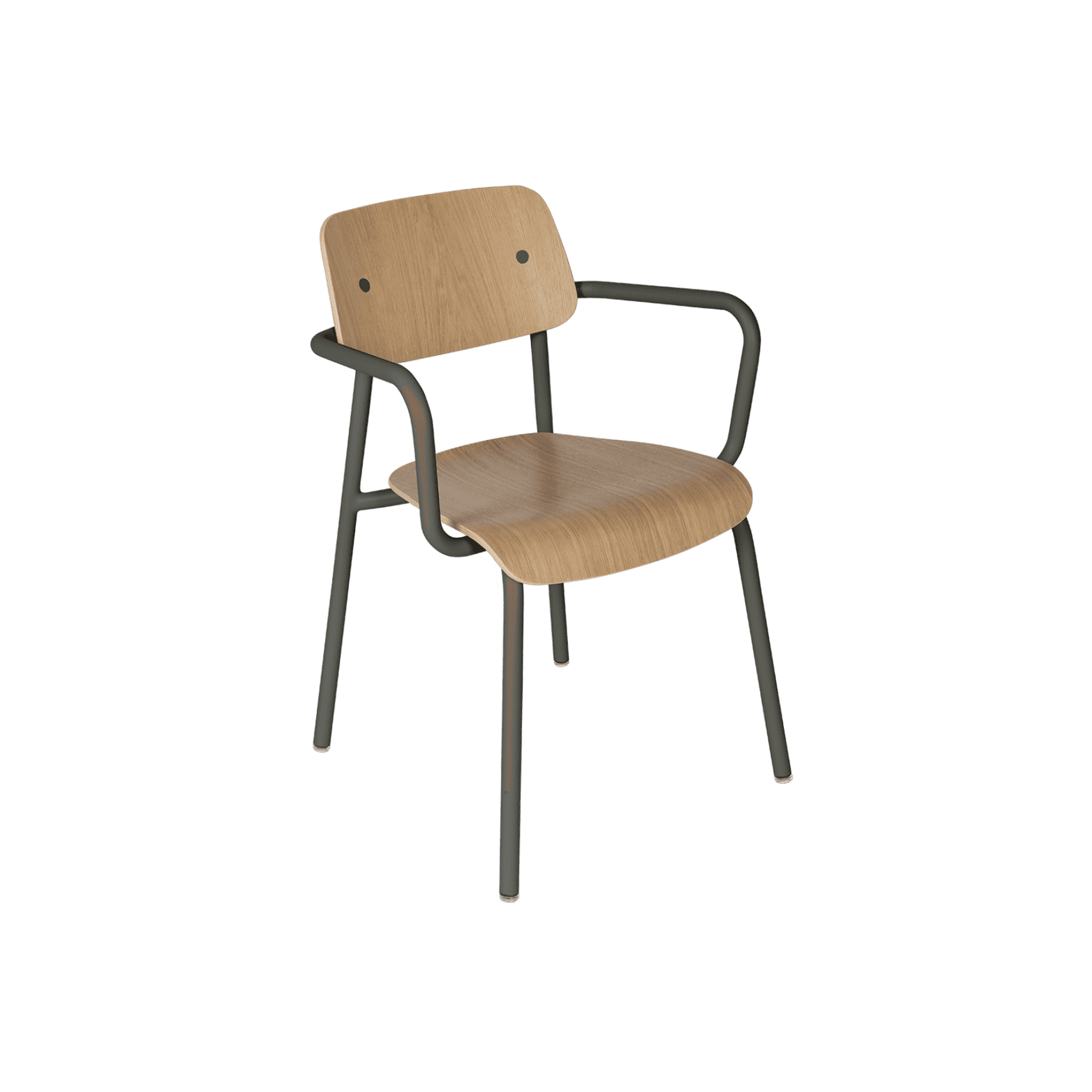 Studie Oak Armchair