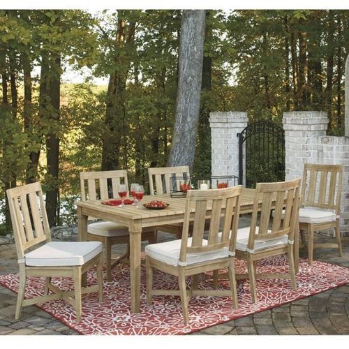 Dakota Outdoor 6 Seater Dining Table & Chairs Set