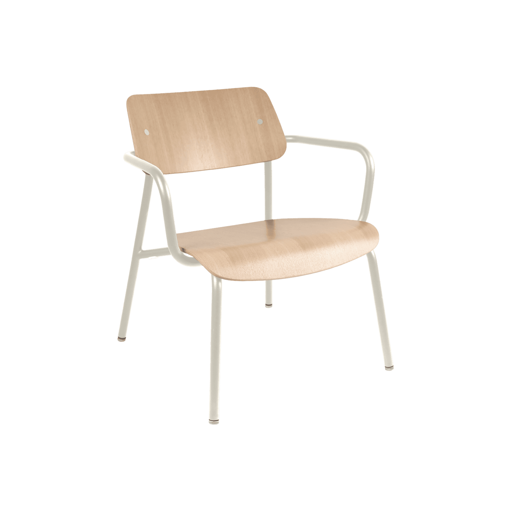 Studie Oak Lounge Armchair