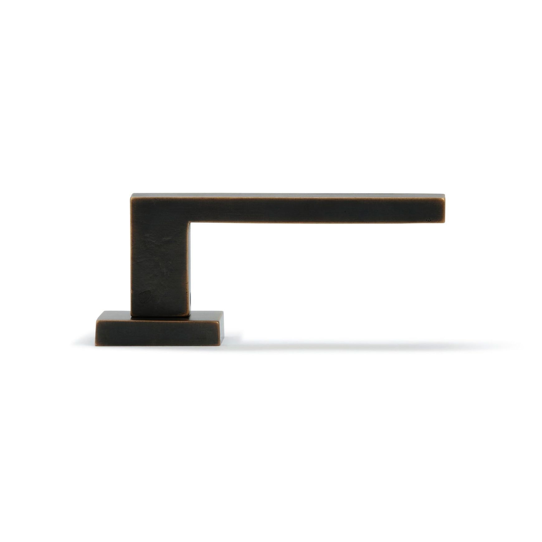 Cast Square Bronze Lever Handle