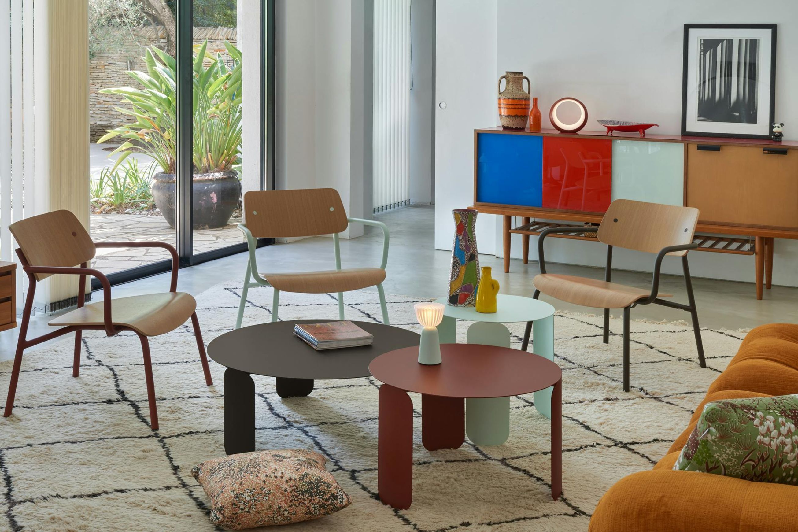Studie Oak Lounge Armchair