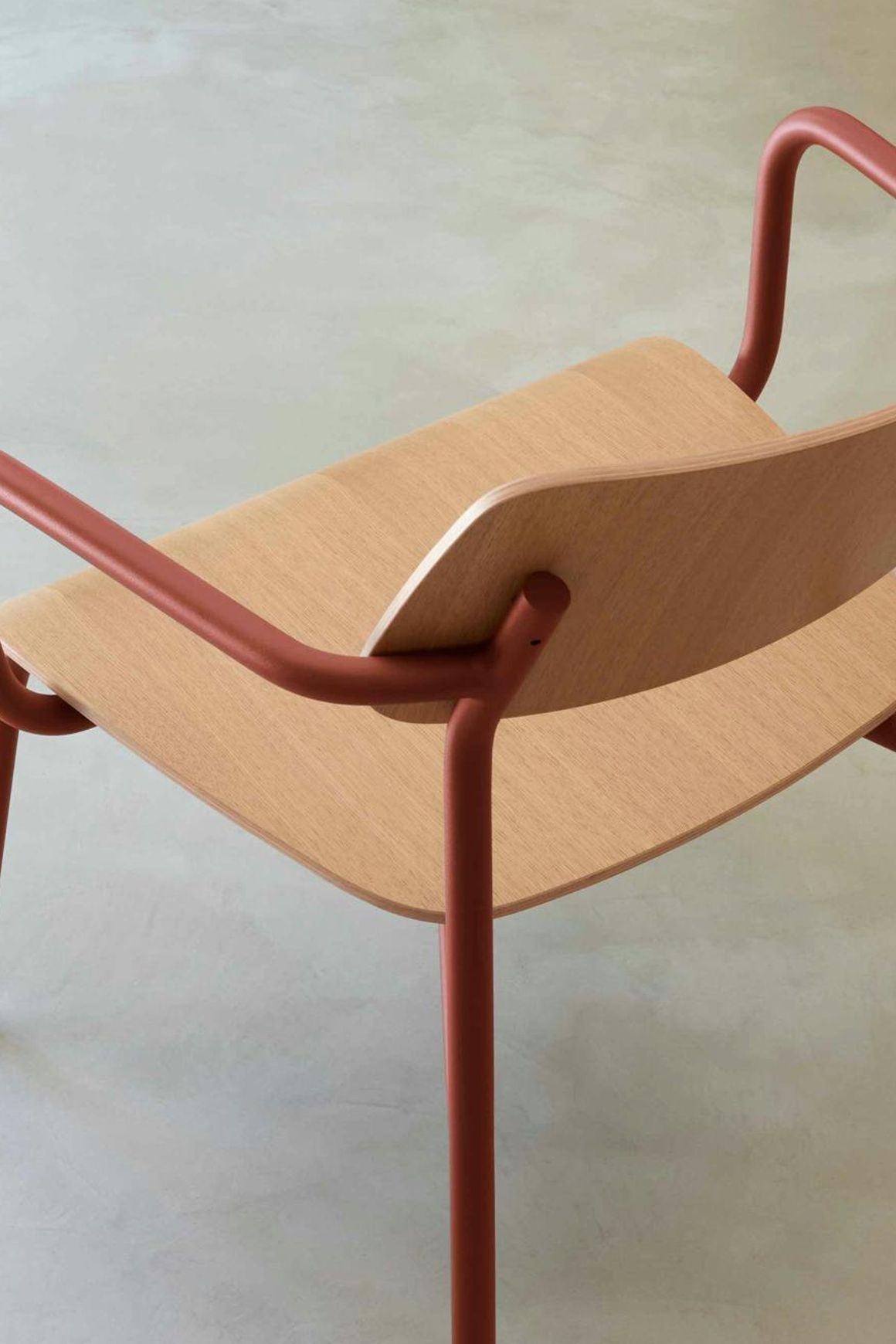 Studie Oak Lounge Armchair