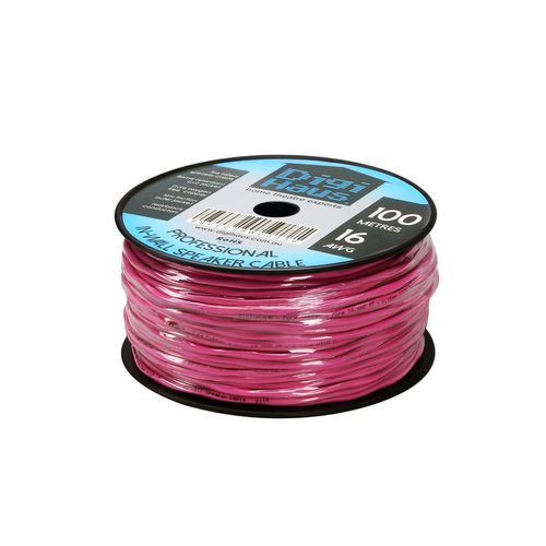 Home Theatre In-Wall Speaker Cable - 2 Core 16AWG - 100m - Fire Rated