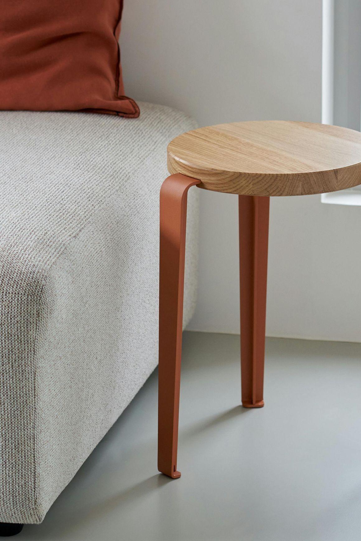 Tiptoe Lou Stool 45cm - Oak