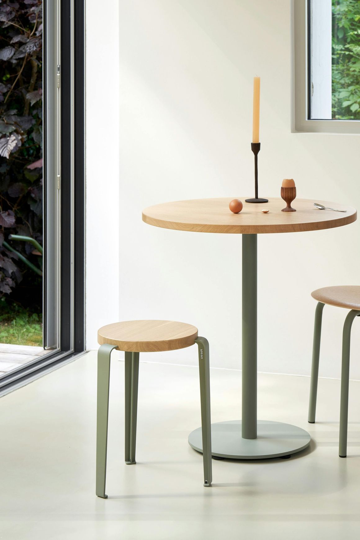Tiptoe Lou Stool 45cm - Oak