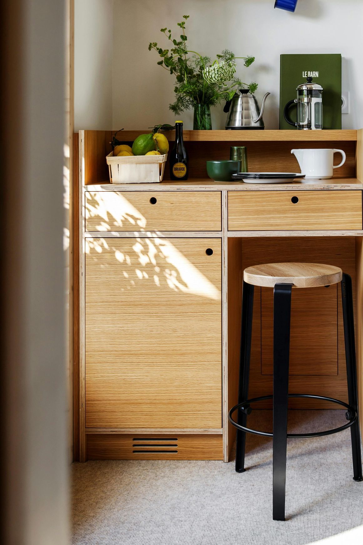 Tiptoe Lou Counter Stool 65cm - Oak