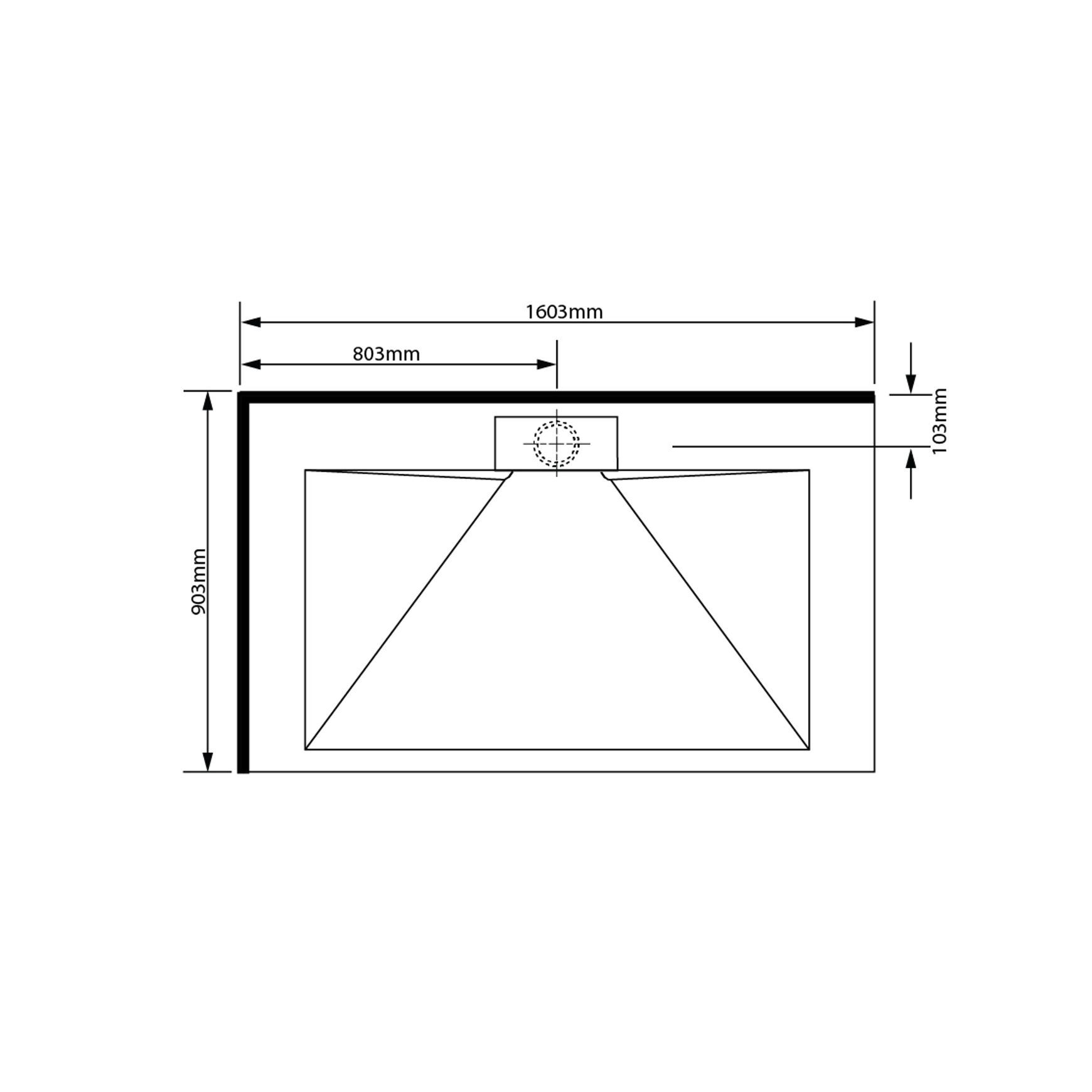 Pinnacle 2 Sided Tray 1600 x 900