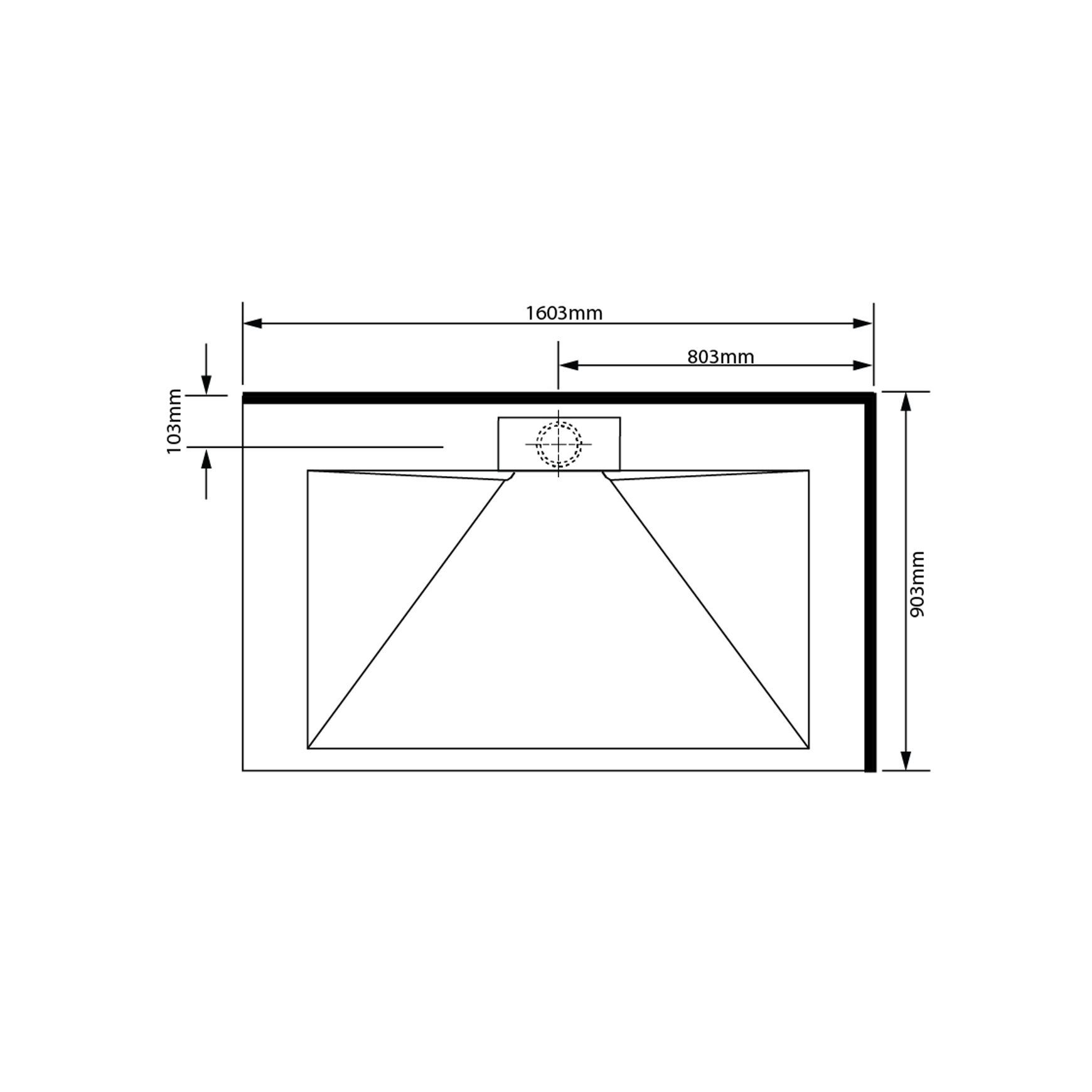 Pinnacle 2 Sided Tray 1600 x 900