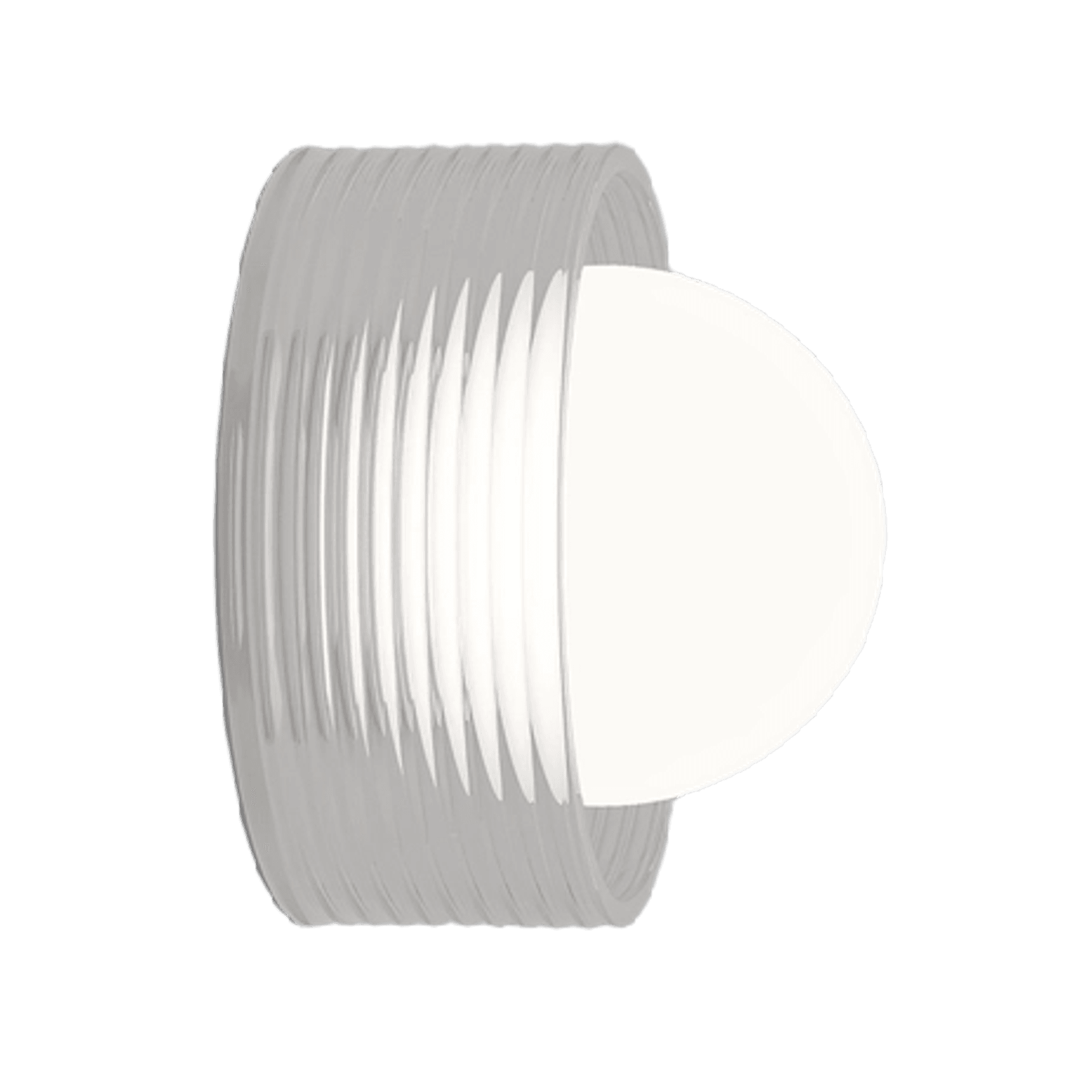 Orb Sur Ribbed Wall Light