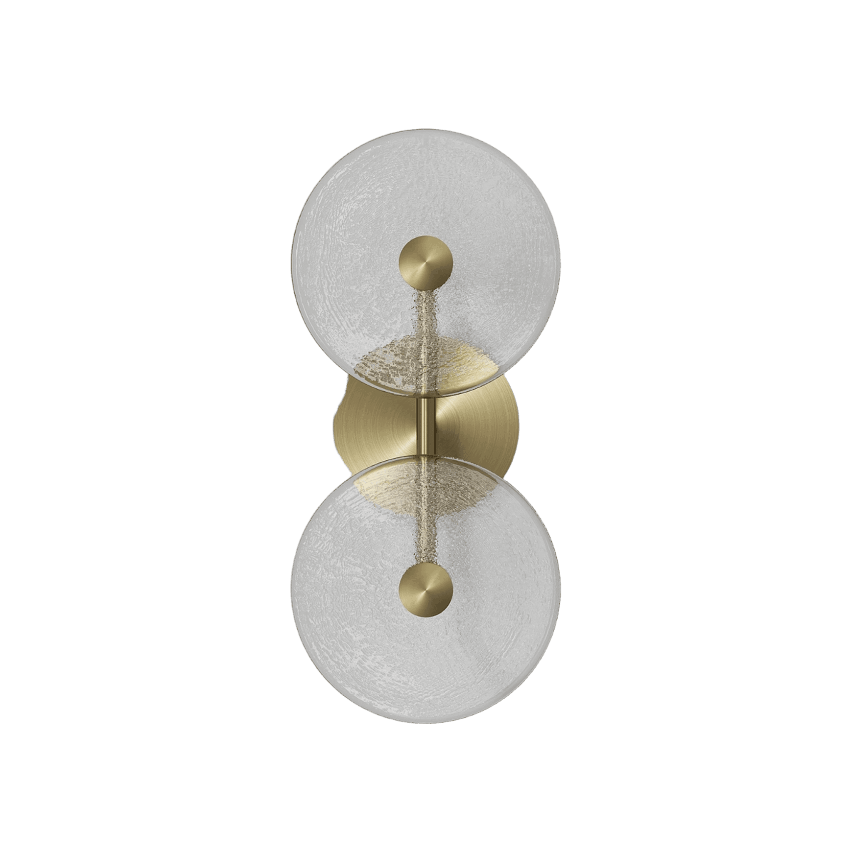 Coral Duo Rod Wall Light - (Centered)