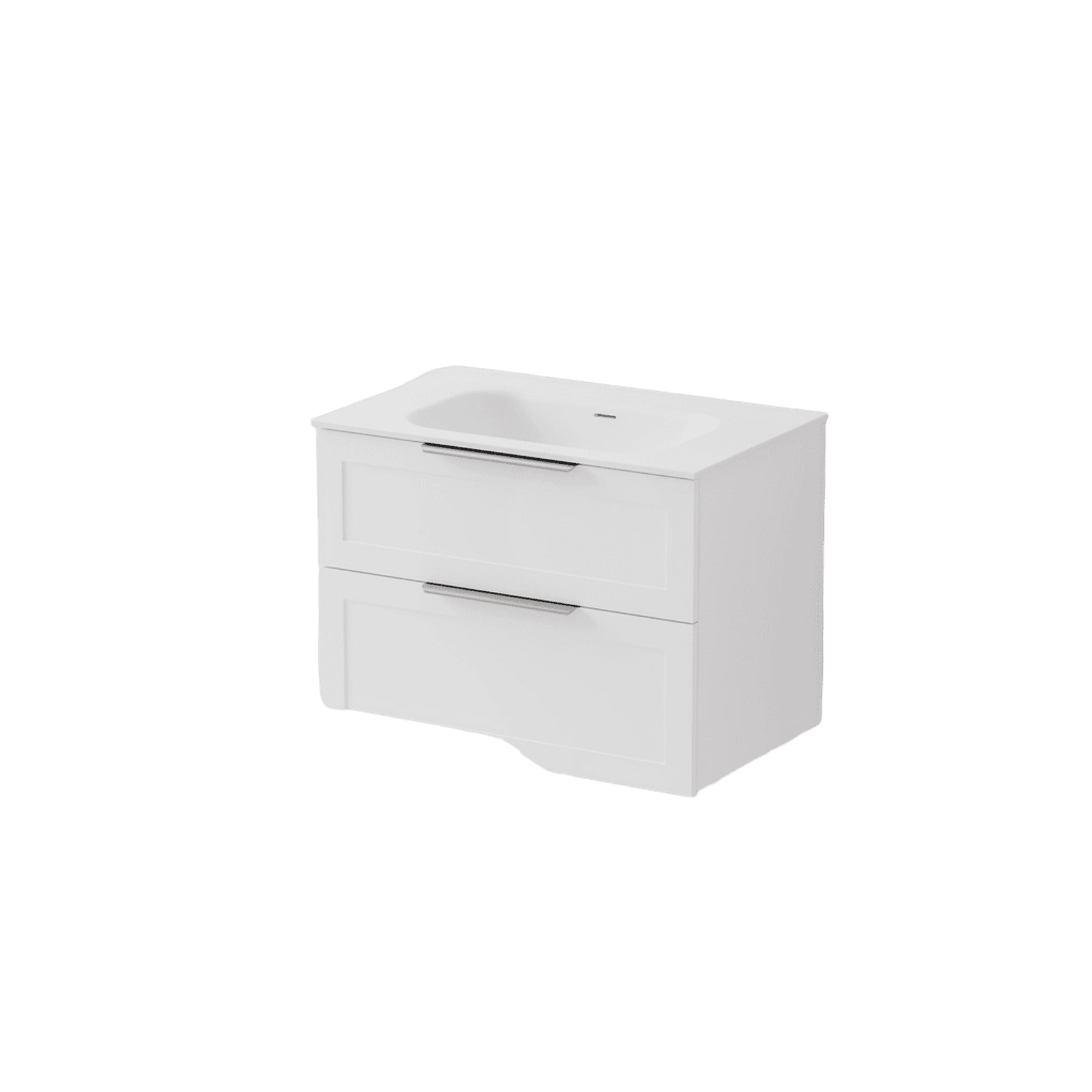 Lineare 750 Vanity | 2 Drawer | Inset Basin