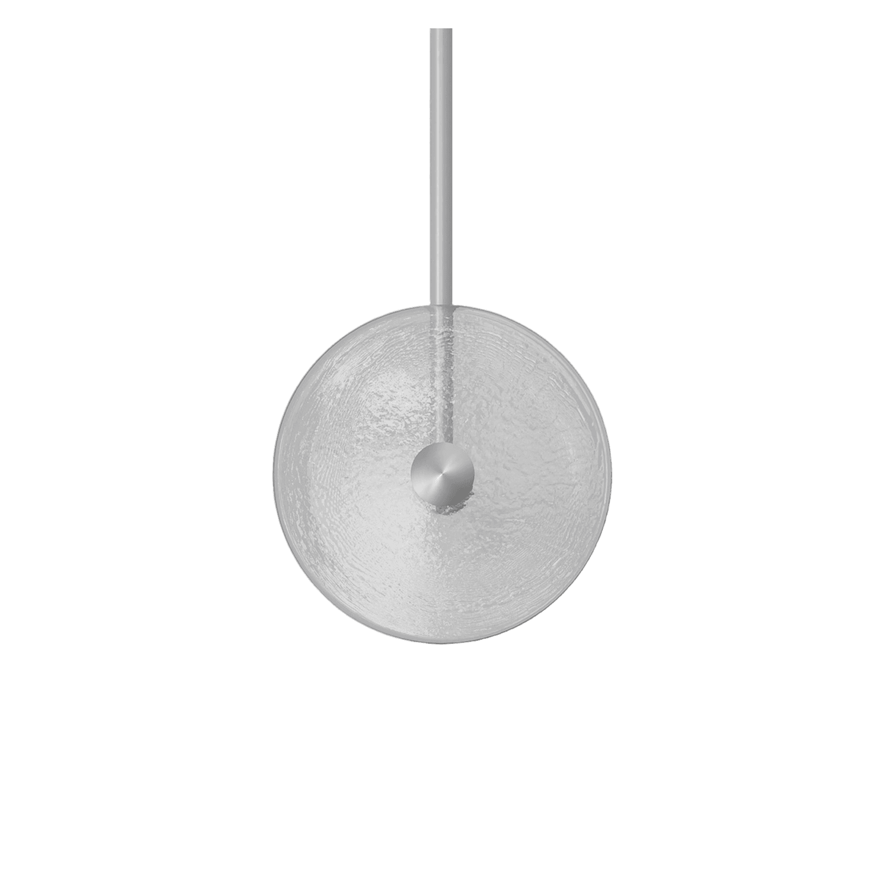 Coral Duo Rod Pendant - Clear