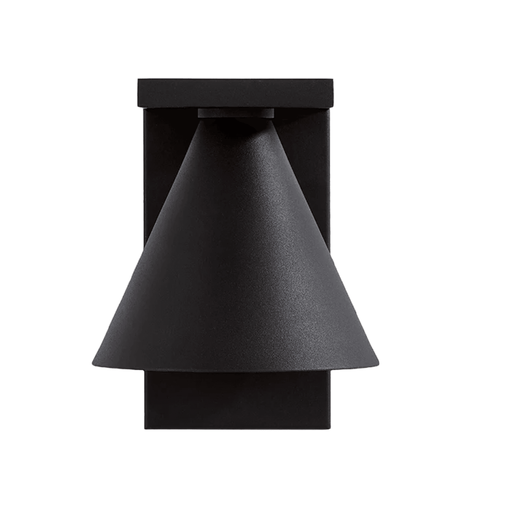 Tovan 1 Light Outdoor Wall Sconce - Large In Textured Black