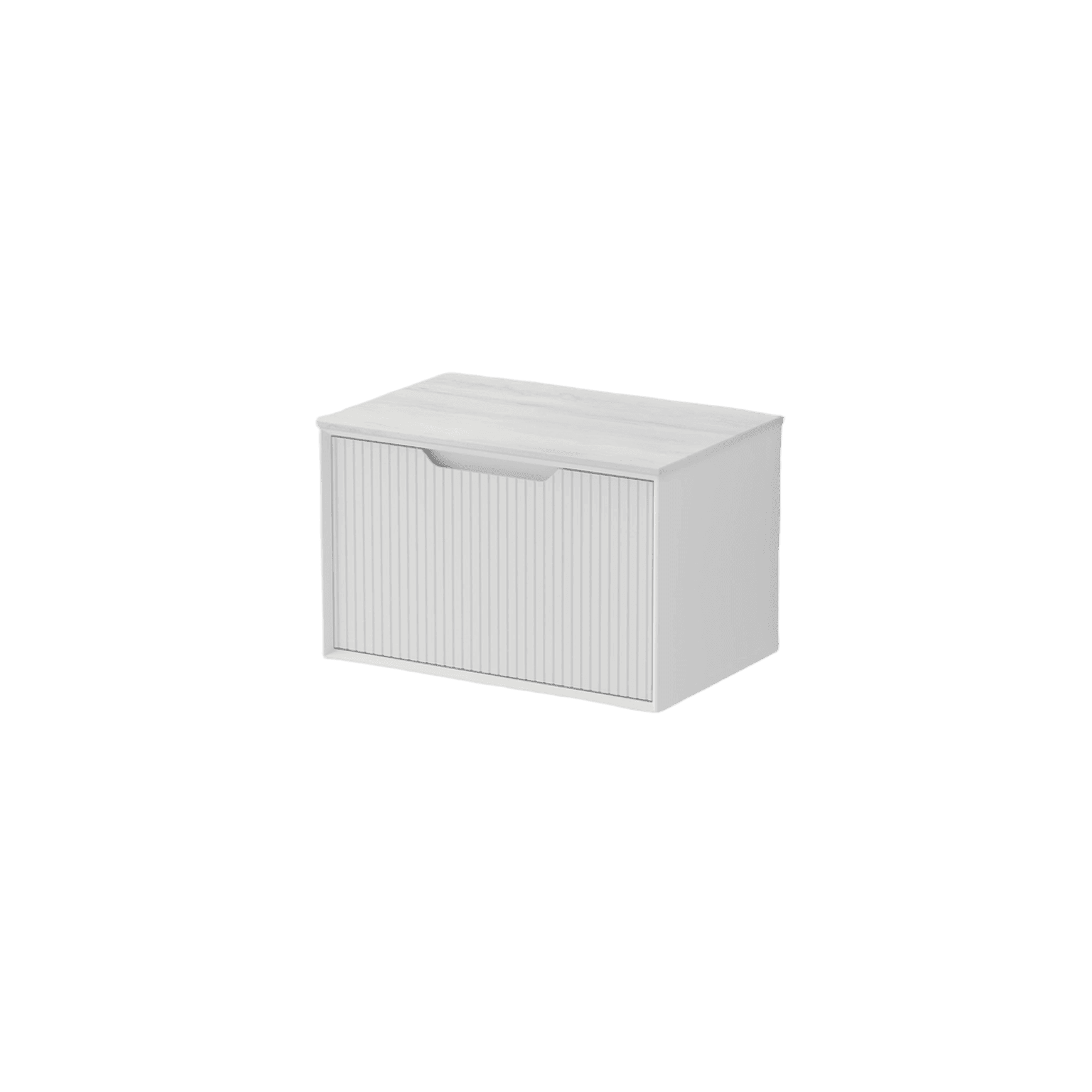 Aria 750 Wall Hung Vanity | Villastone Slab Top