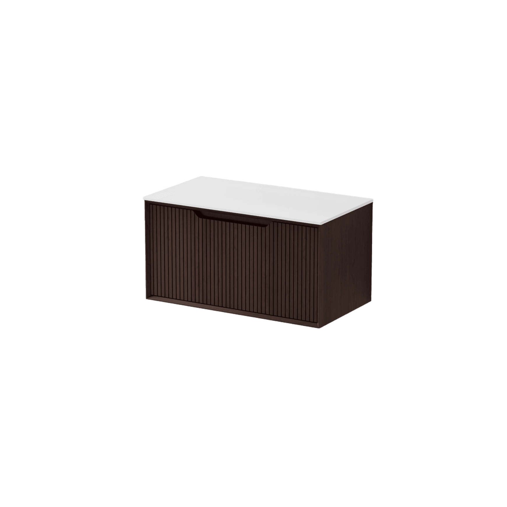 Aria 900 Vanity | Villastone Slab Top