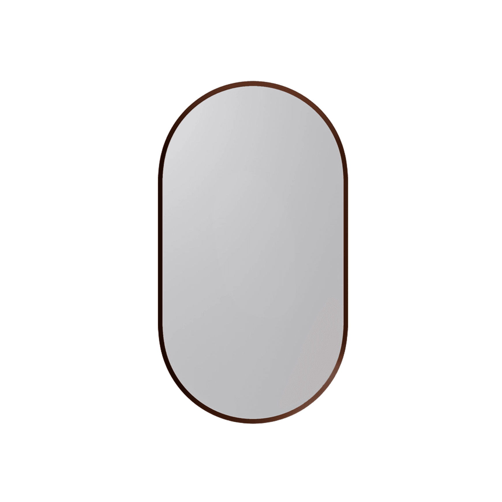 Aura Oval 500x1050 LED Mirror