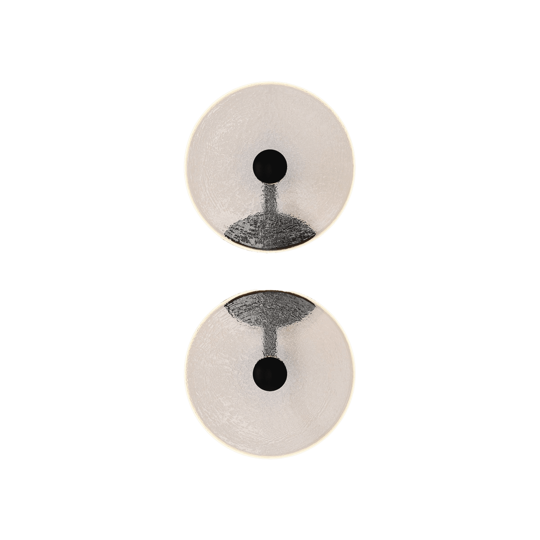Coral Duo Rod Wall Light - (Centered)