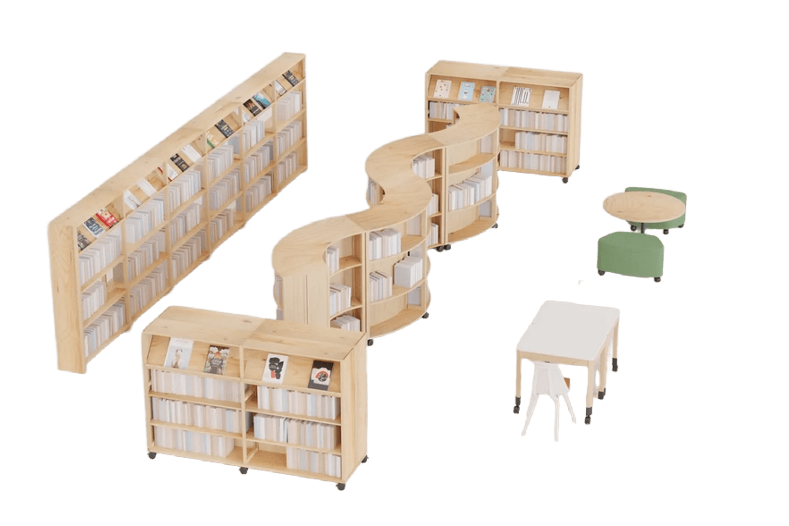 Library Shelving by Lundia