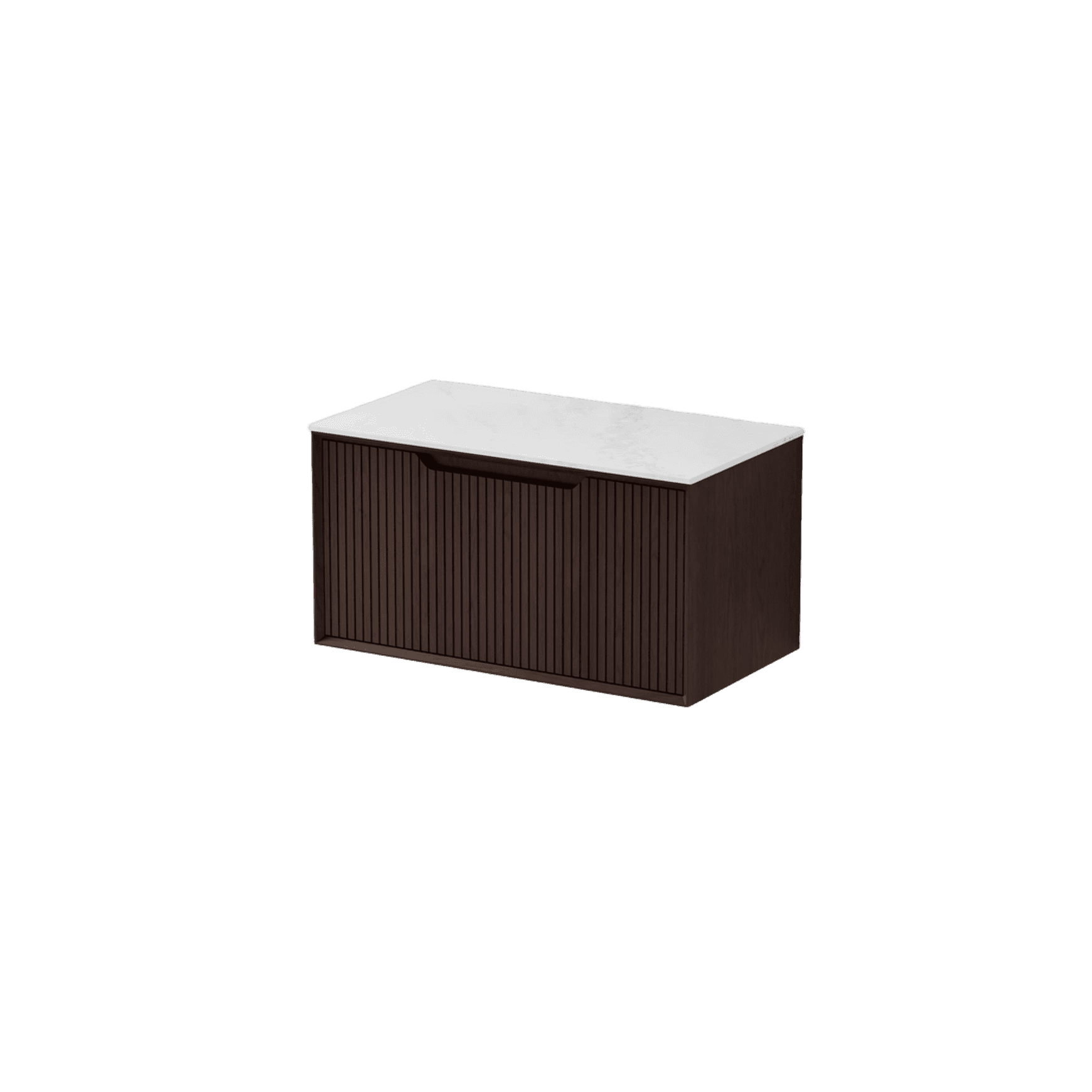 Aria 900 Vanity | Villastone Slab Top