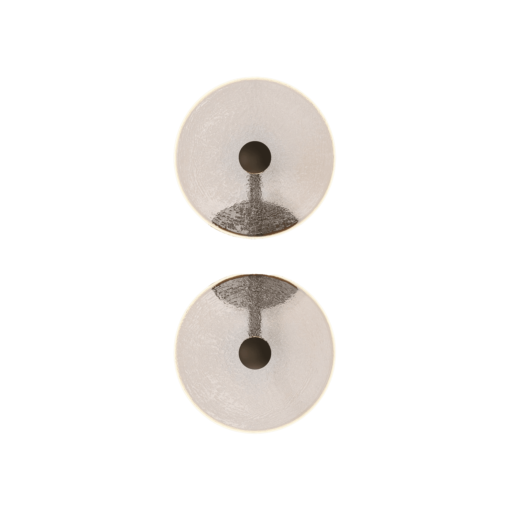 Coral Duo Rod Wall Light - (Centered)