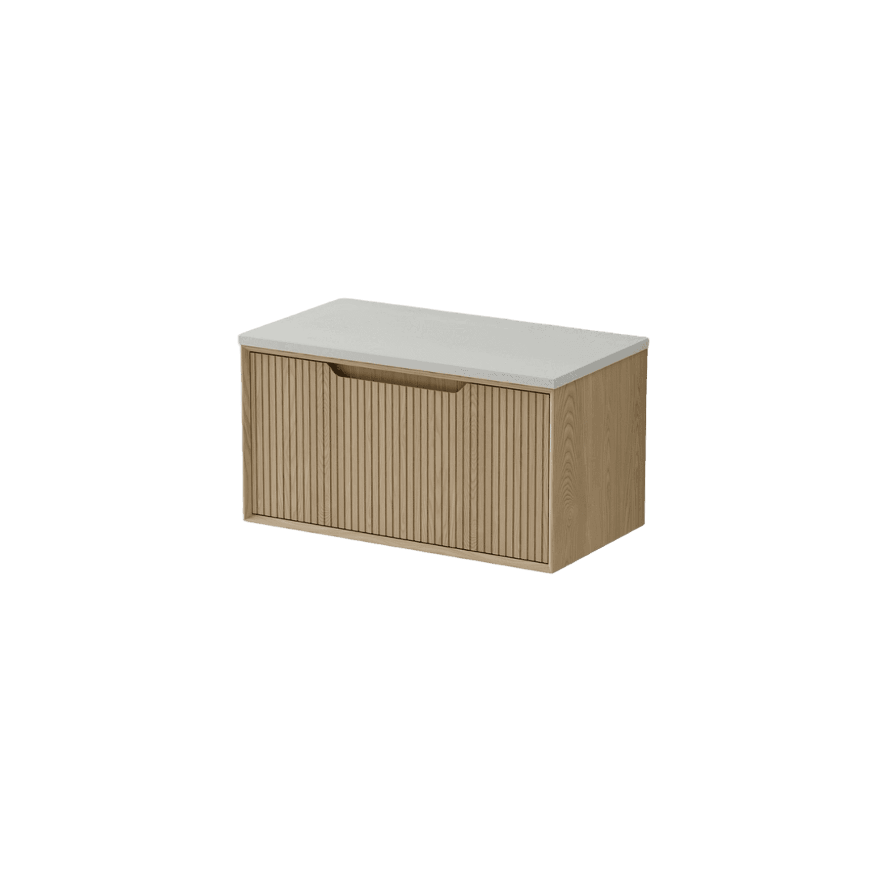 Aria 900 Vanity | Concrete Slab Top