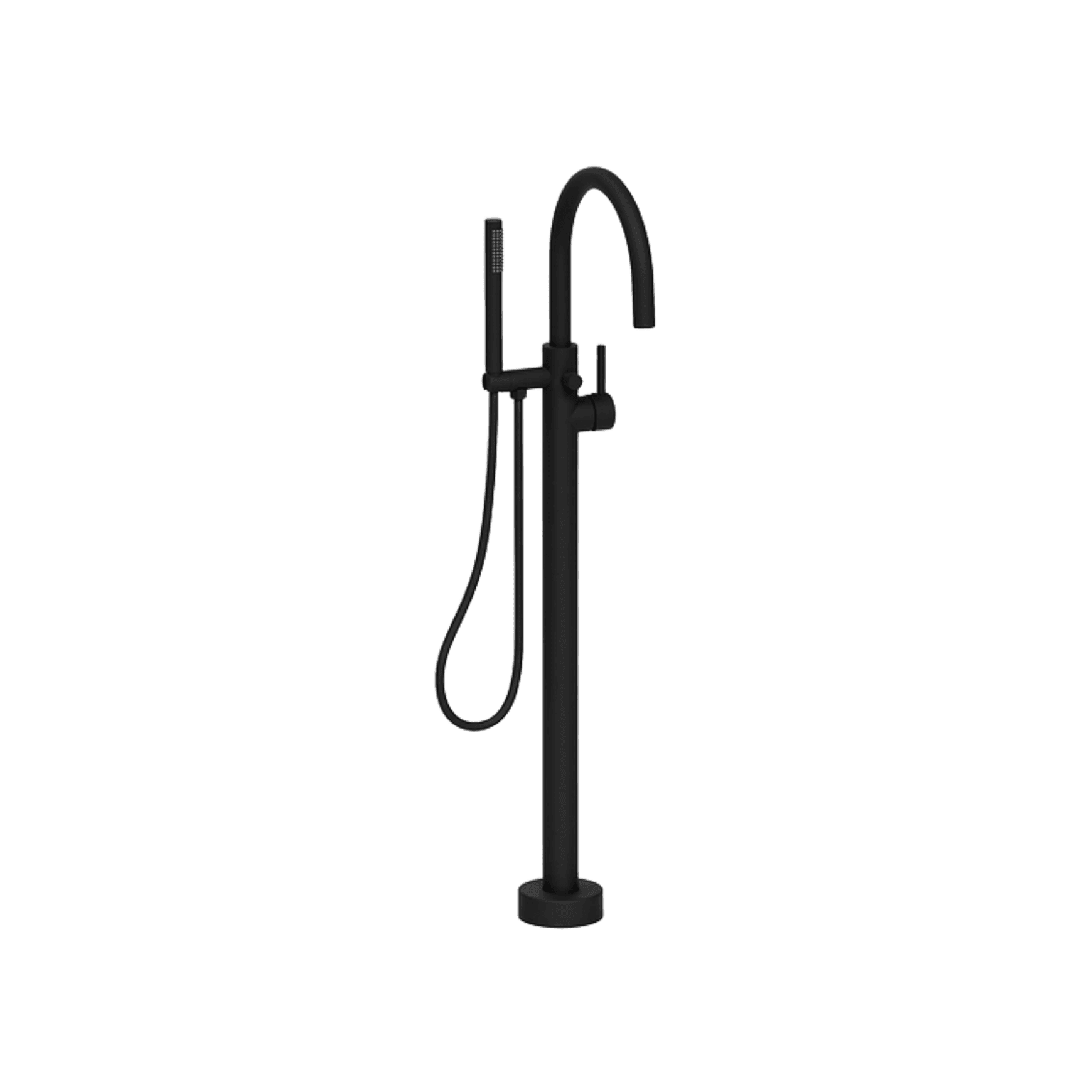 Nature Floorstanding Bath Filler with Hand Spray