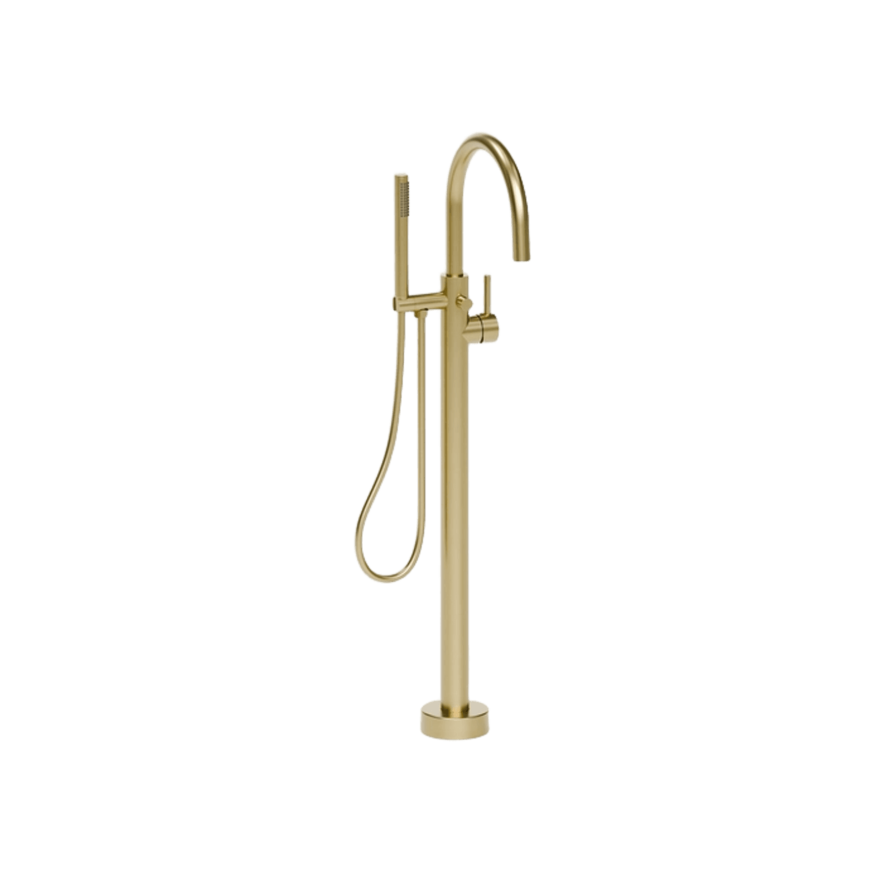 Nature Floorstanding Bath Filler with Hand Spray