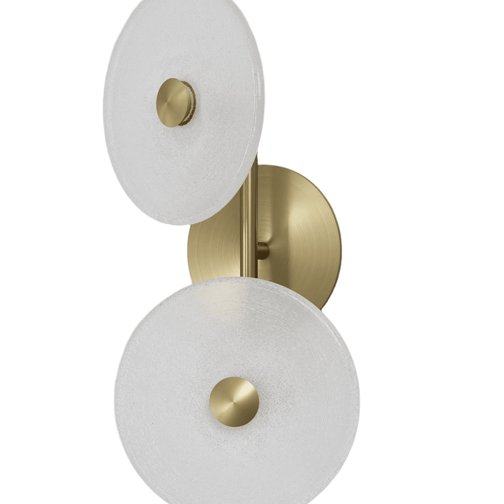 Coral Duo Rod Wall Light - (Off-Centered)