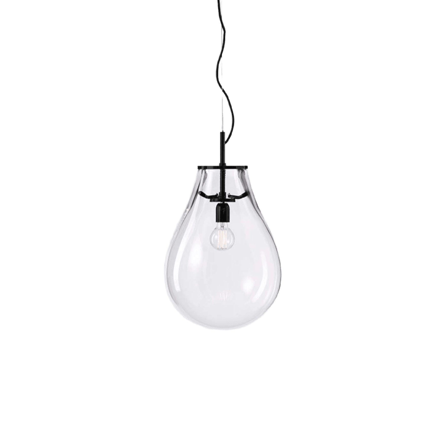 Tim Black Pendant Light