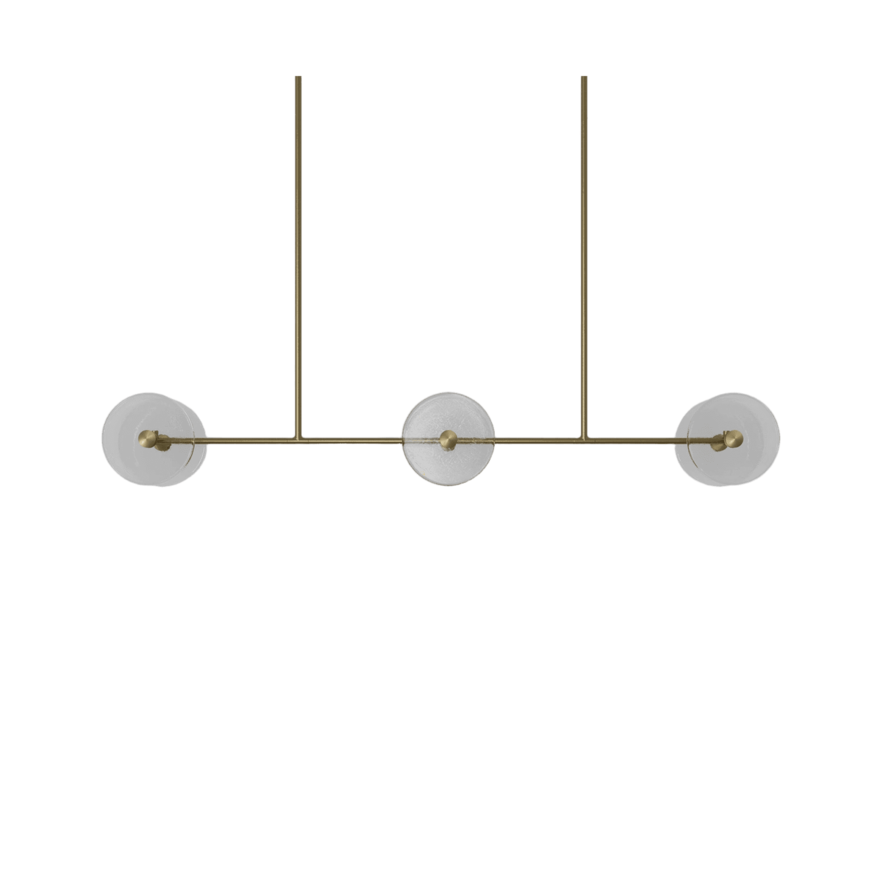 Coral Linear Rod Pendant (Six Coral Pieces)