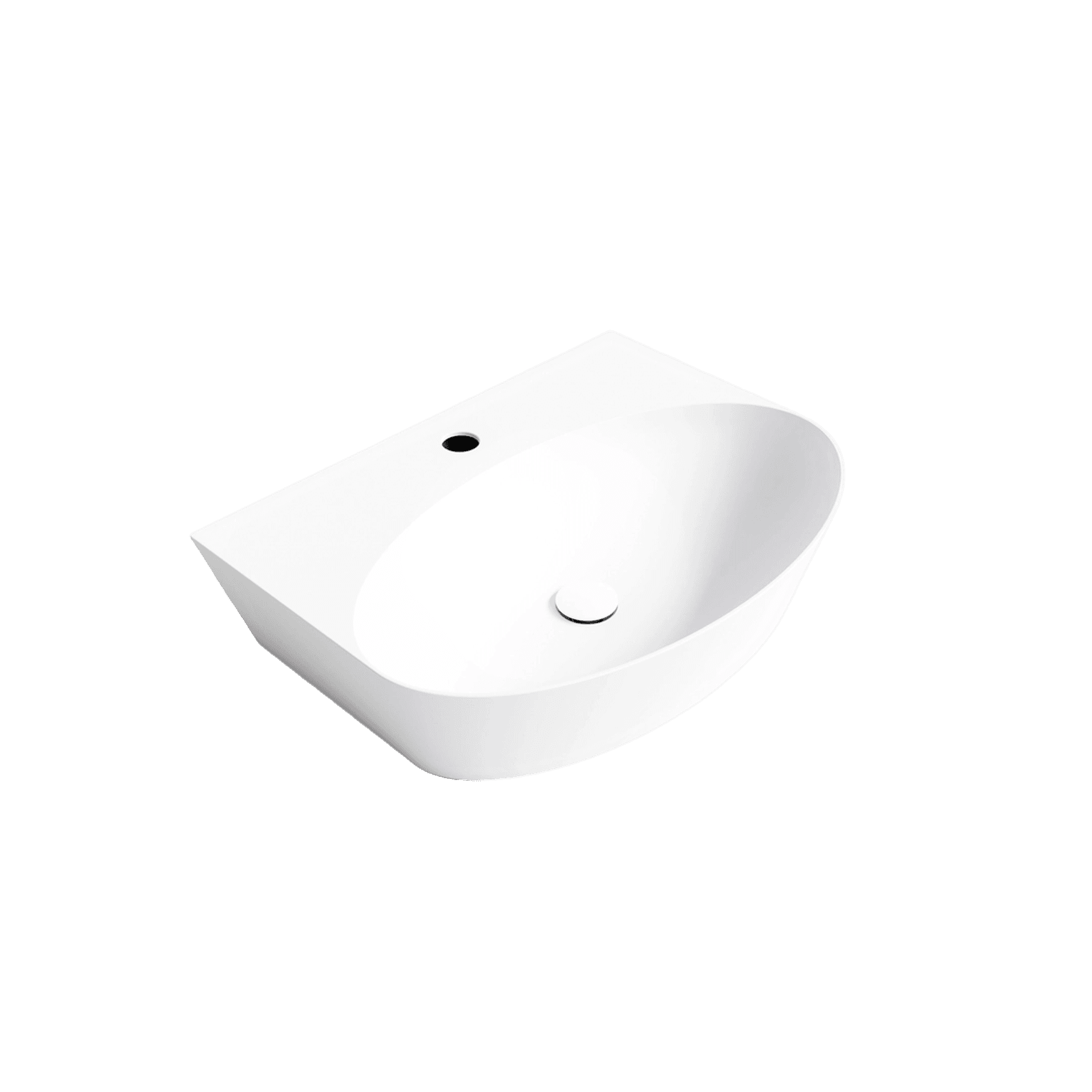 Pure Ellipse Ceramic Basin 600mm
