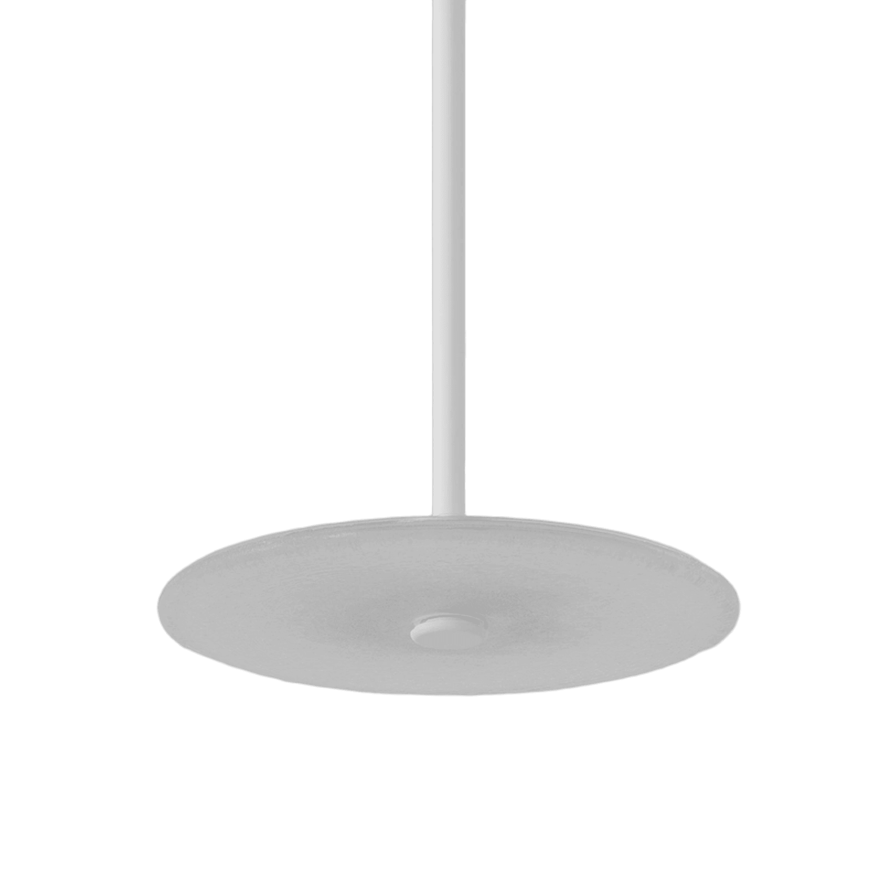 Coral Single Pendant - Frosted Glass